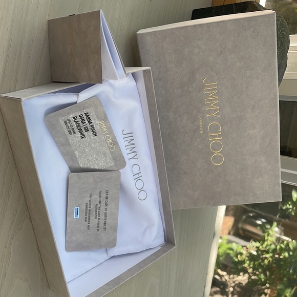 Jimmy Choo snakeskin wallet/pouch - Picture 2 of 5